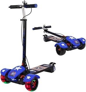 لعبة سكوتر للأطفال – من Next Store قابلة للطي مع موسيقى وأضواء ملونة – تصميم ممتع وآمن للحركة والنشاط اليومي