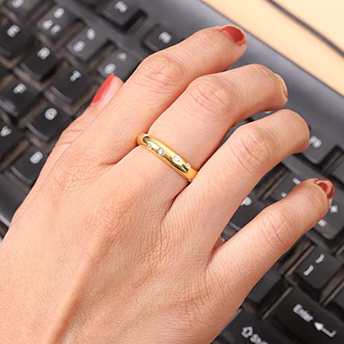 Alliance diamant éternité en or pour sublimer votre promesse