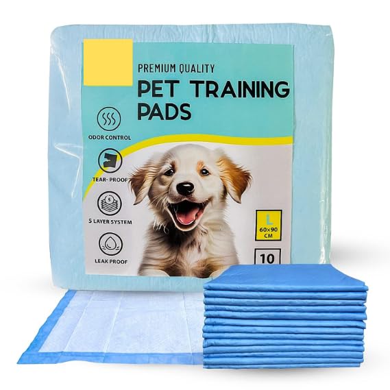 Dog Trust Pee and Potty Training Pads XL (Xtra Large Size) Trial Pack 100 Pieces Pads Suitable for Puppies & All Large Dogs Leek Proof (Sheet Size 90 * 60 CM) Blue Color Pads (60 X90 (100 PCS)) (B0CFXKCSP3) Amazon Price History, Amazon Price Tracker