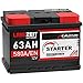 Produktbild LANGZEIT Starter Serie 12V 44Ah - 105Ah Autobatterie Starterbatterie, KFZ PKW Batterie (63Ah)