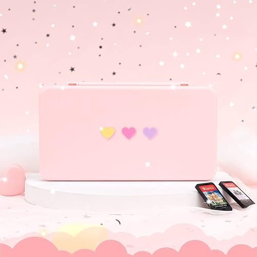 Miniatura 4 de BelugaDesign Sailor Moon Game Card Case Large Game Cartridge Storage Compatible with Nintendo Switch regular Lite OLED Pastel Pink Anime Sakura