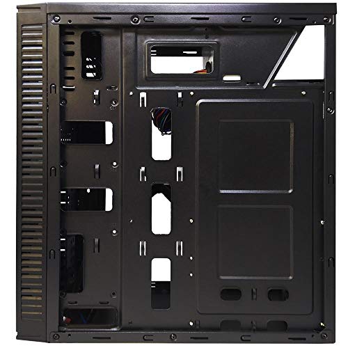 Gabinete Gamer com Fonte 250W Bluecase Mid Tower BG-2514 BG2514GCASE - Preto