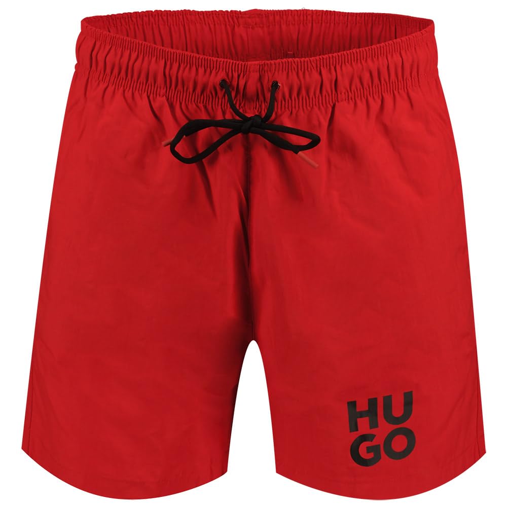 Hugo Men's Swim Shorts, Open Pink, XL