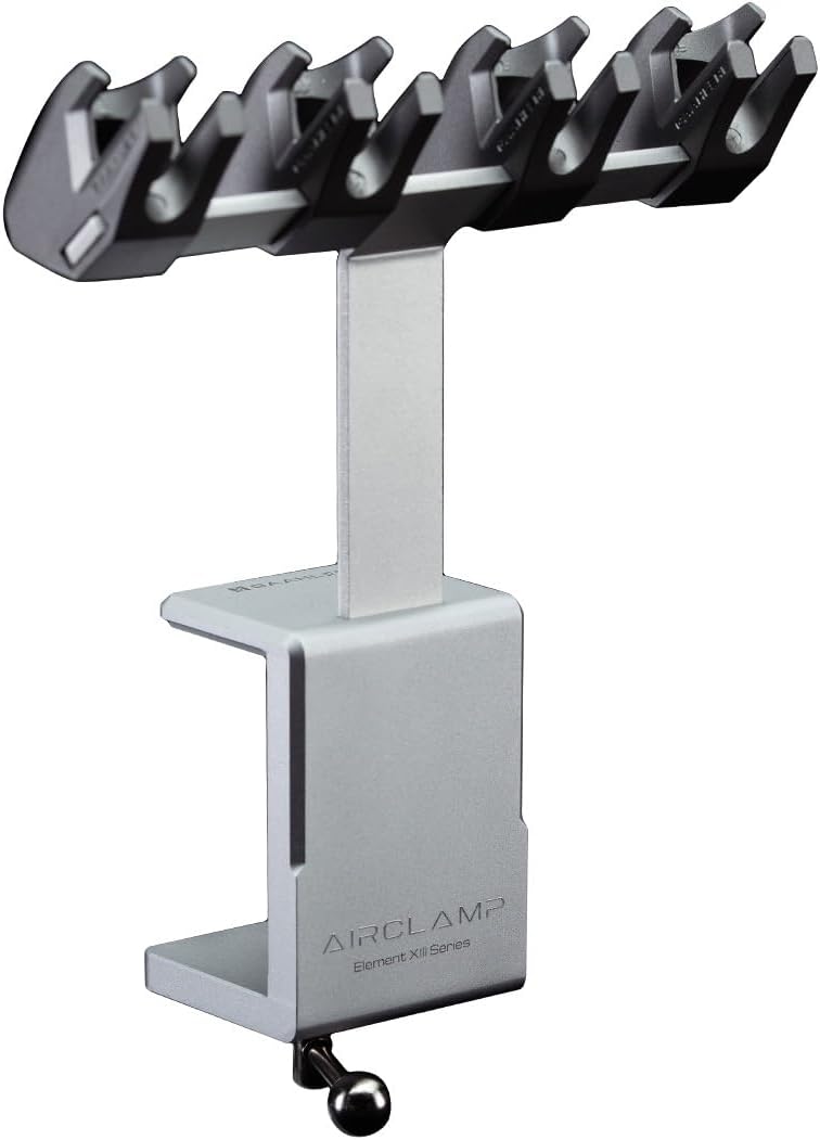 Gaahleri AirClamp Airbrush Holder with Non-Slip Pad, Protects Worksurface, Compatible with Various Airbrushes, Essential Hobby Tool for Airbrush Painting and Model Building