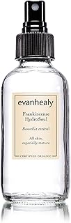 evanhealy Frankincense HydroSoul | Hidrosol orgánico destilado al vapor | Tónico facial de resina boswellia cosechado en la naturaleza | Cosecha sostenible de incienso | Tónico sin alcohol