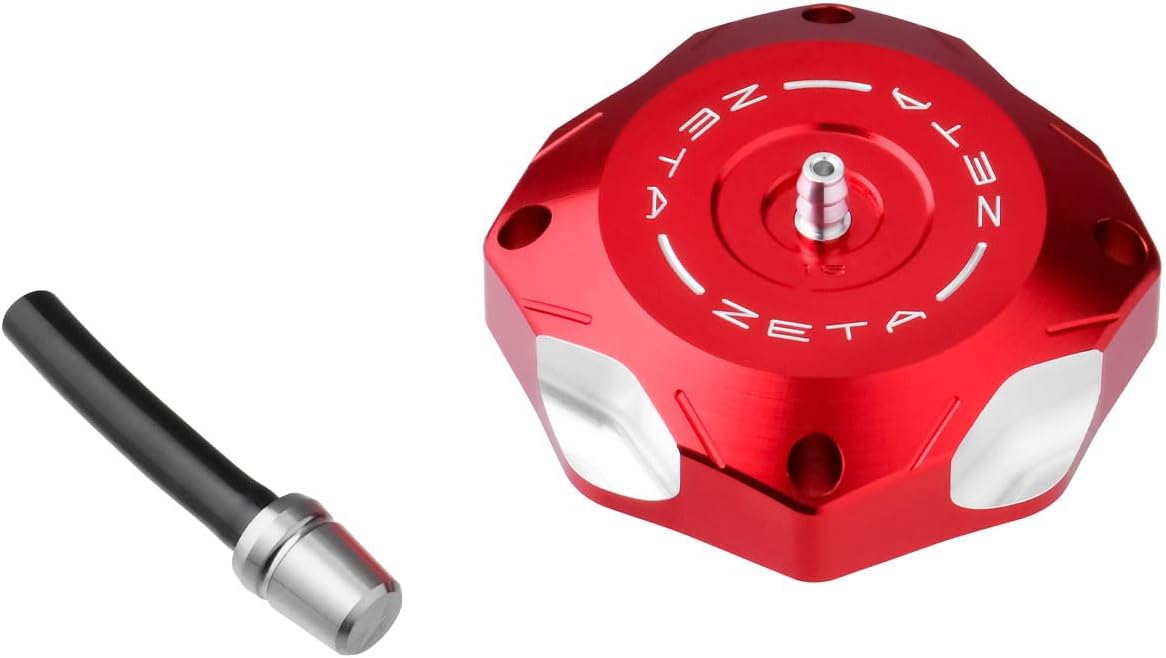 Zeta Billet Gas Cap Red ZE87-1503