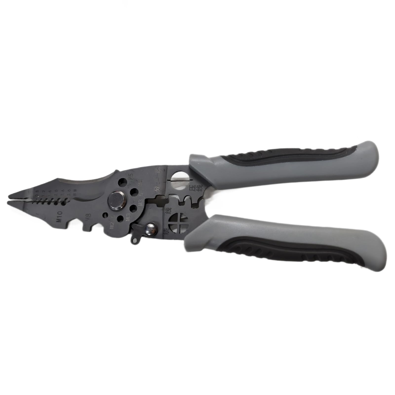 Multifunctional Wire Stripper Crimper Cable Cutter Pliers Electric Wire Stripper Tool, Electrician Cable Gift Electrical Cutter and Strippers