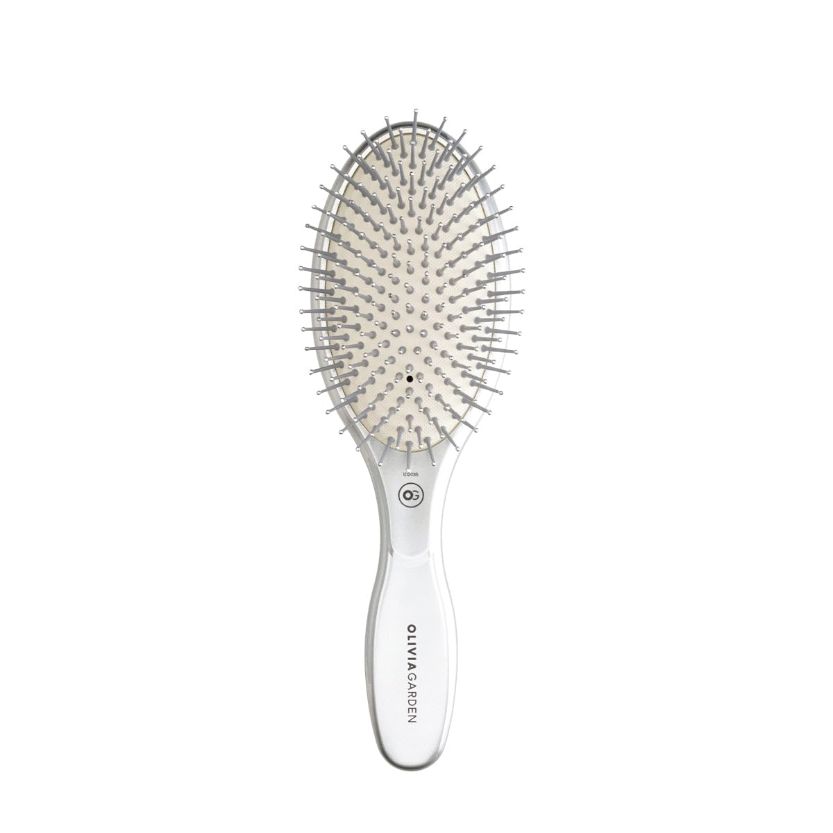 Expert Care Oval Nylon Brush Silver Olivia Garden