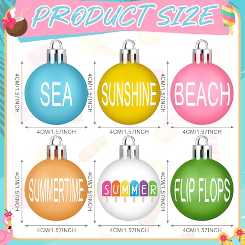 Barydat-24-Pcs-Summer-Sunflower-Balls-Ornaments-Hanging-Summer-Ornaments-Tree-Decorations-for-Holiday-Tropical-Party-Decorative-SuppliesActive Barydat 24 Pcs Summer Sunflower Balls Ornaments Hanging Summer Ornaments Tree Decorations for Holiday Tropical Party Decorative SuppliesActive