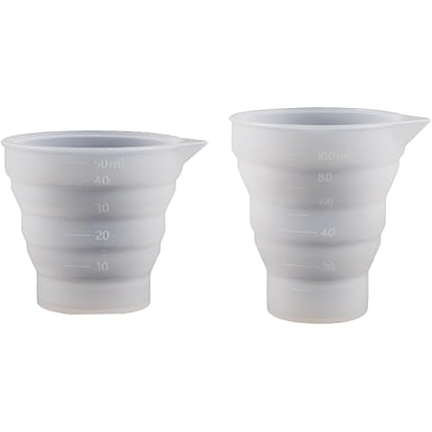 Tomtary 2Pcs Foldable Silicone Laundry Dosing Ball - Suitable for Liquid/Powder Detergent, Fabric Conditioner, Liquid Soap Dispenser