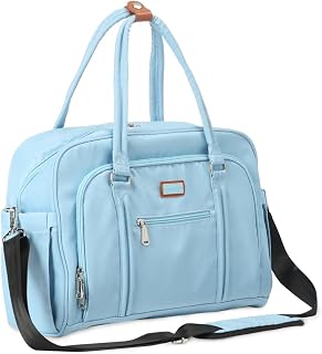 WELAVILA - Bolsa de pañales grande convertible para bebé con cambiador y bolsillos aislados para mamá y papá