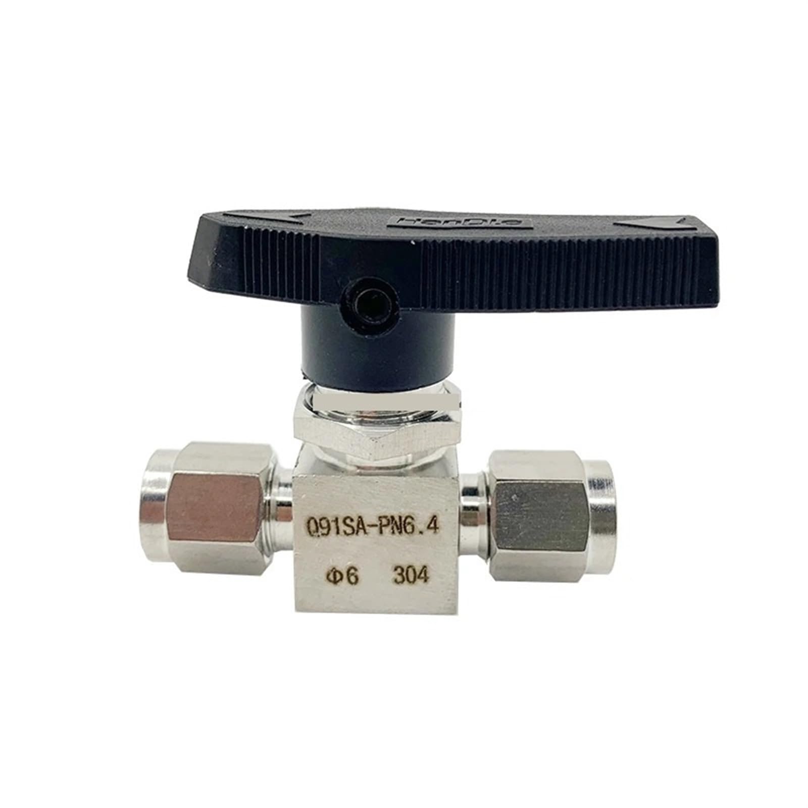 Robinet à bille hydraulique en acier inoxydable SS 304 de haute précision