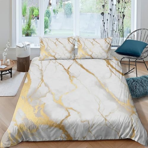 Housse de couette microfibre confortable et respirante parure lit 3 pièces