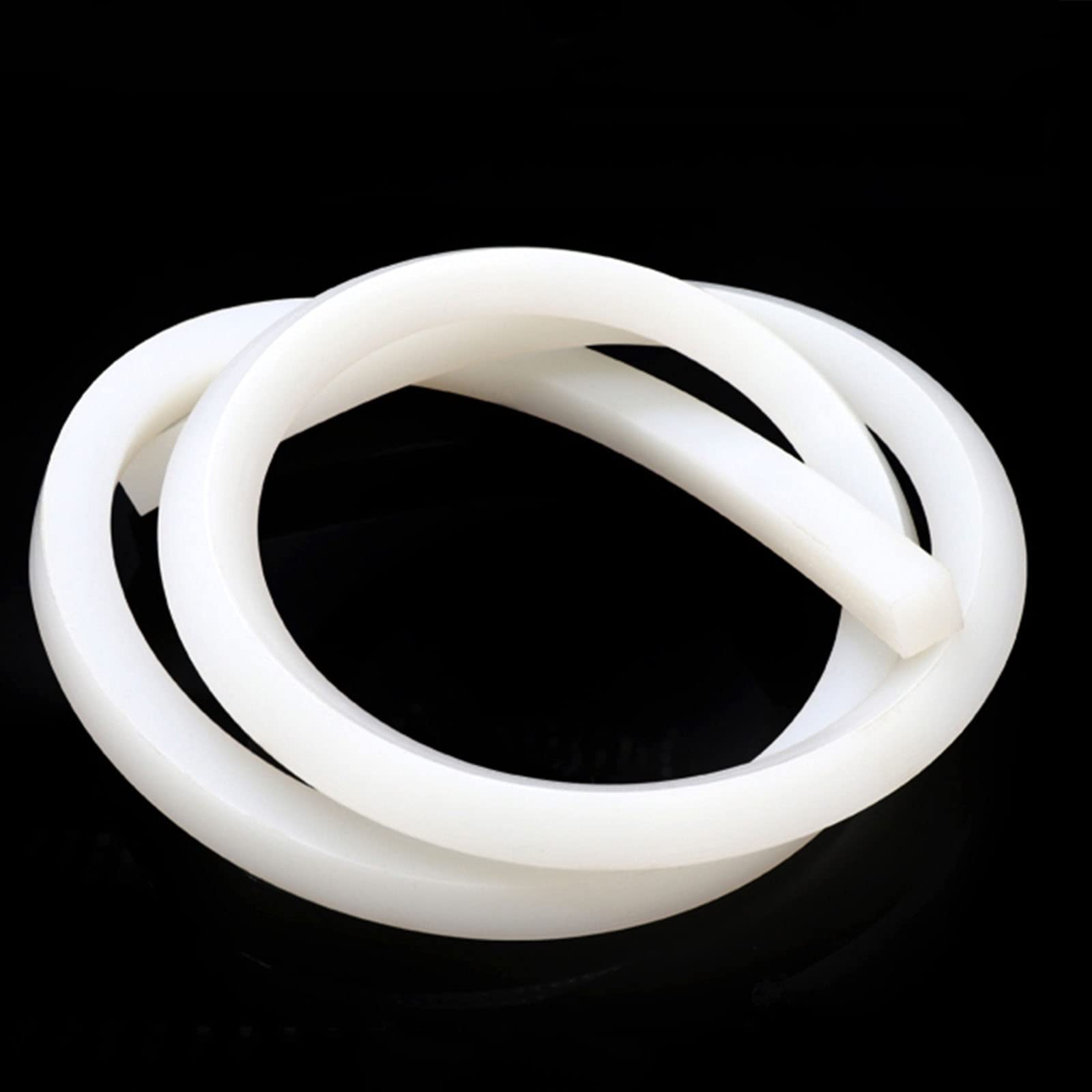 Guarnizione In Gomma Nitrilica Nera 10x10mm - 1 Metro, Per Tenuta E Isolamento, Temperature -40&deg;C/+120&deg;C