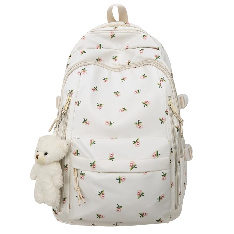 TIAASTAP Schulrucksack Teenager Aesthetic Backpack Japanische Schultasche...