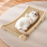 Extra Large 31.5' Cat Scratcher Bed - Sisal-Style Lounge for...