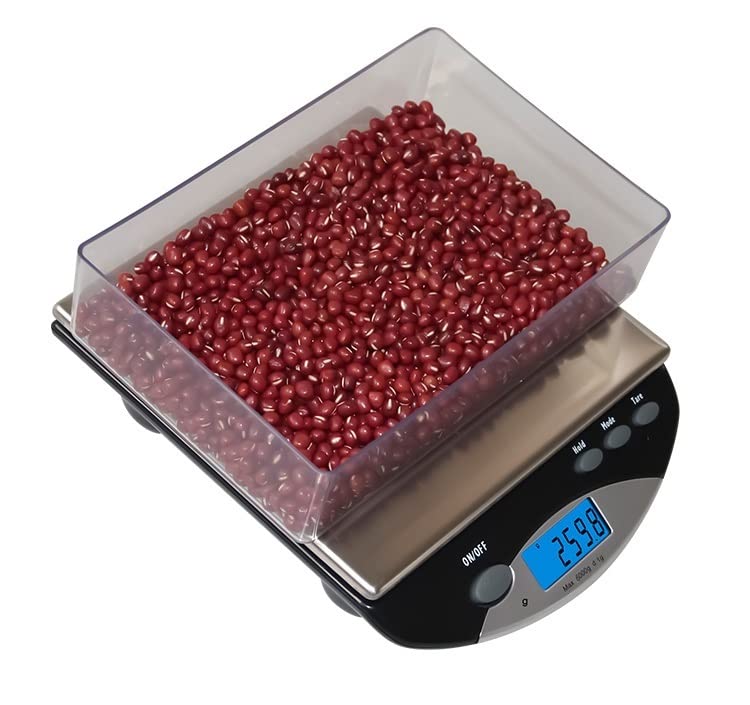 キッチンスケール 6000g/1gデジタルスケール、キッチン調理測定ツール、ステンレス鋼電子スケール、LEDディスプレイスケール 台