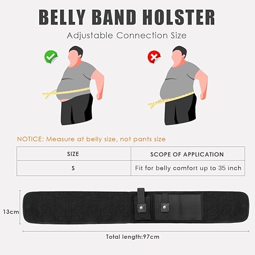 Miniatura 6 de UniqueFire - Funda ajustable para mano izquierda y derecha, universal, impermeable, para pistolapistola, puttee, pierna y muslo, soporte (izquierdo