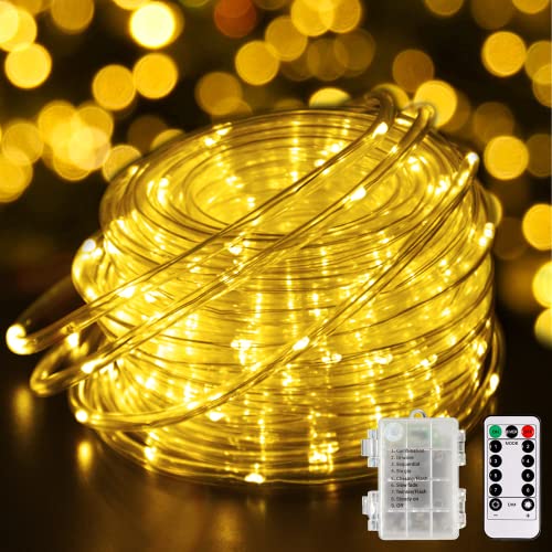 Reviews for JMEXSUSS Rope Lights Battery Operated Outdoor