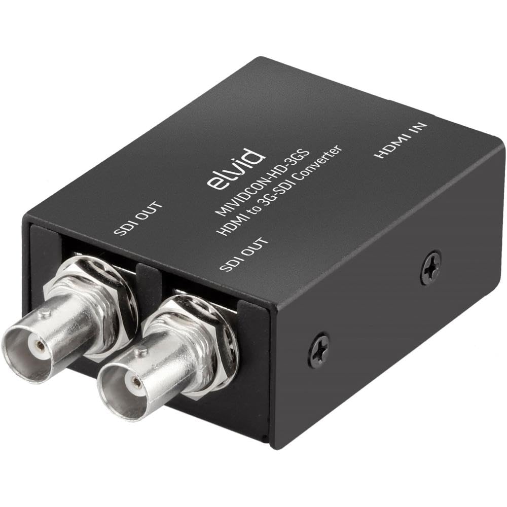 Amazon.com: ELVID HDMI to 3G-SDI Video Converter, HDMI to Dual 3G