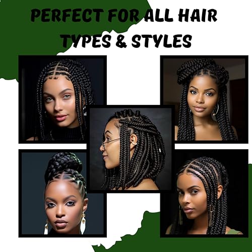 Black Queen Hair Oil Sheen Spray para locs 8 oz miniatura 4