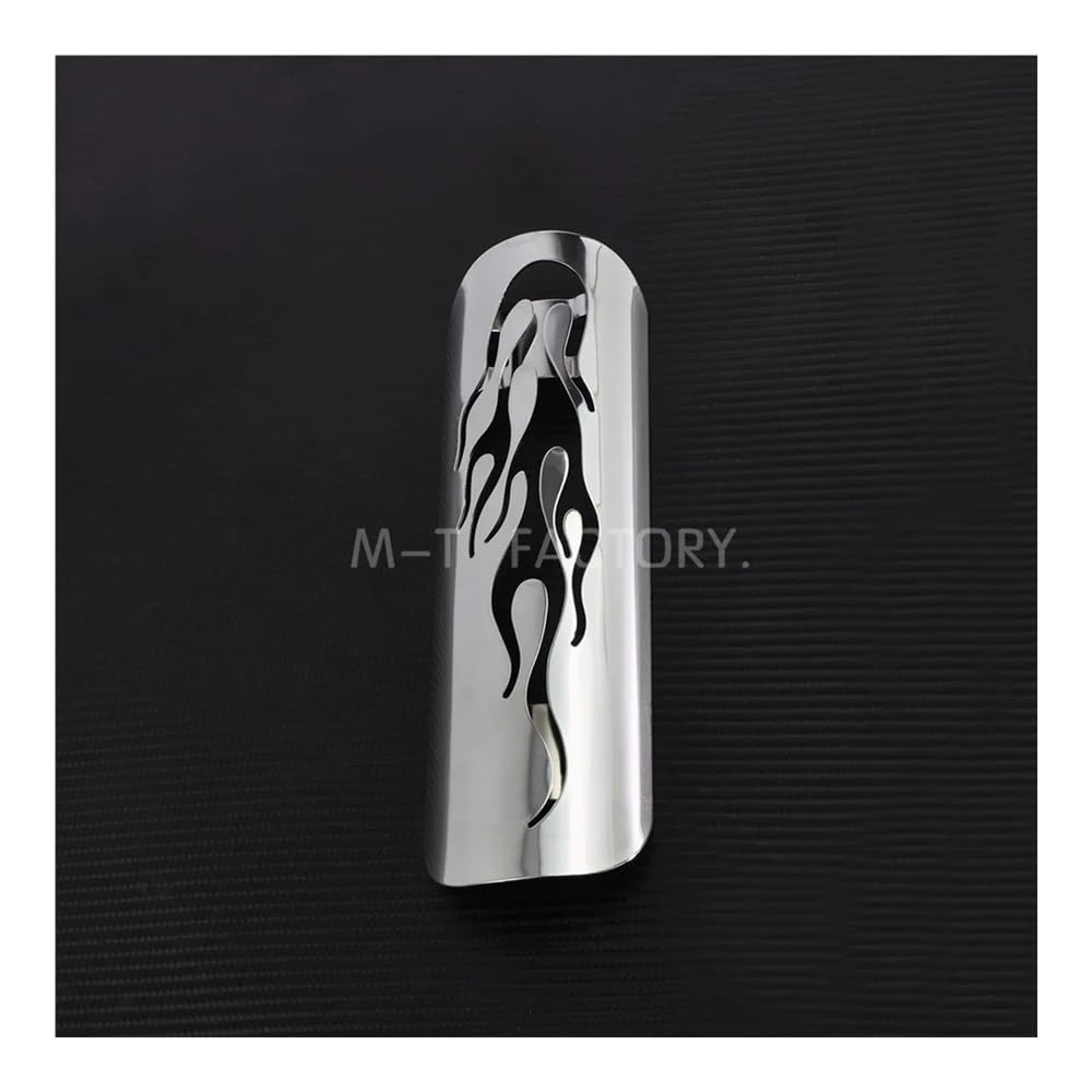 Marmitta Protector Copertura dello Scudo Termico del Tubo del Silenziatore Scarico Motociclo Coperture della Protezione della Fiamma per H&Arley