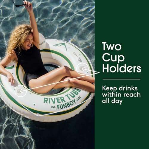 FUNBOY Adult River Tube with 2 Cup Holders by FUNBOY - Image 3
