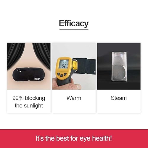 Miniatura 4 de ilover - Máscara de ojos para dormir (sin aroma) vapor caliente 10 (EA), viajes, relajación y cansancio caliente al instante Ayuda a lesiones