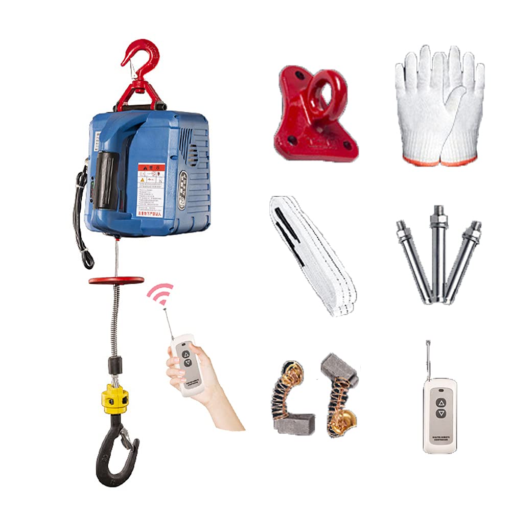 Buy Kacsoo 500Kg Electric Hoist Lift 60M Wireless Remote Control