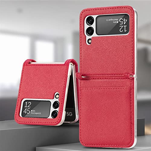 Klapber Capa dobrável para Samsung Galaxy Z Flip4 capa de telefone para Galaxy Z Flip 4 capa de cour