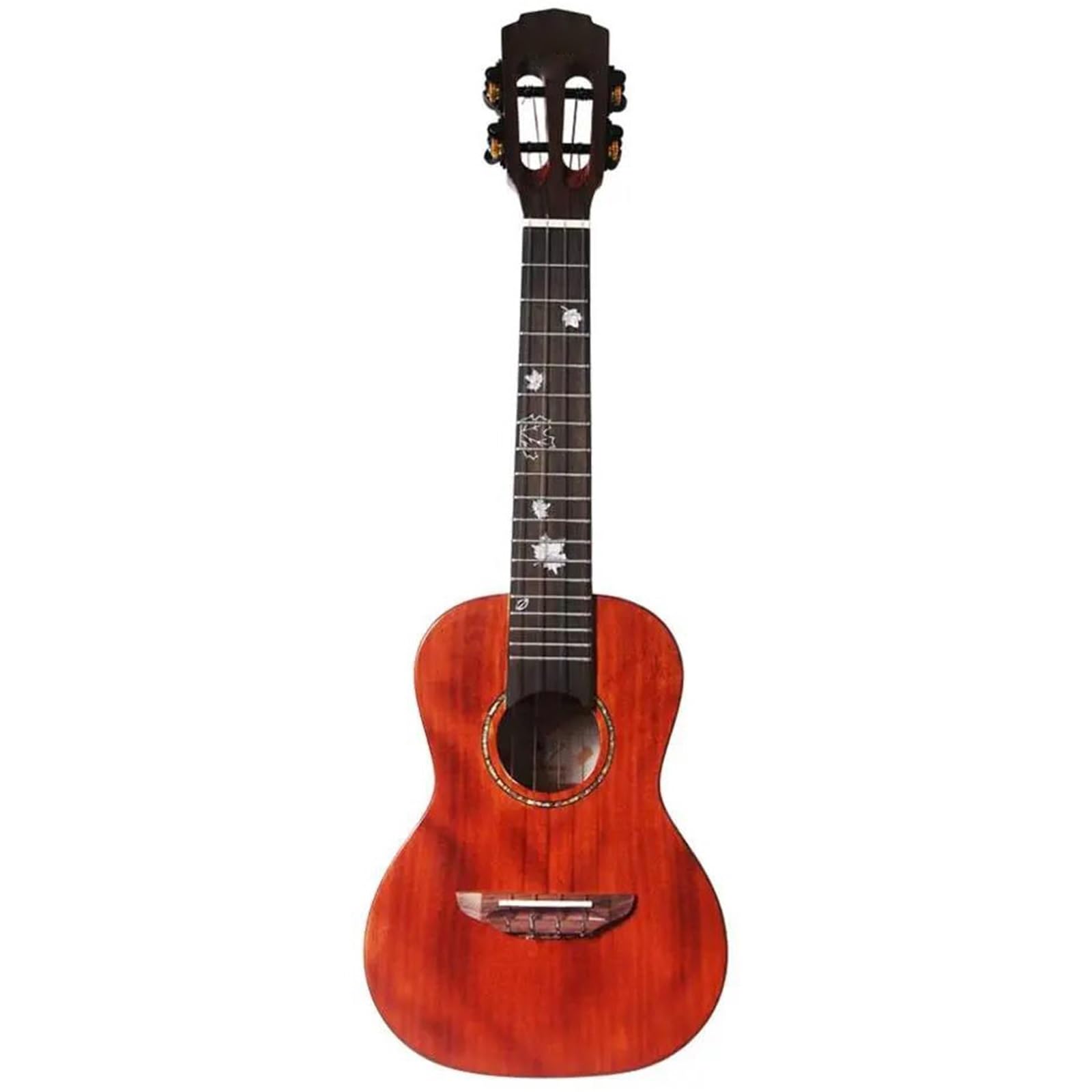 Profesjonalna Ukulele Ukulele 23 Cale Lite Drewno Mahoniowe Połysk W Zestawie Pokrowiec Tuner Capo Pasek(A)