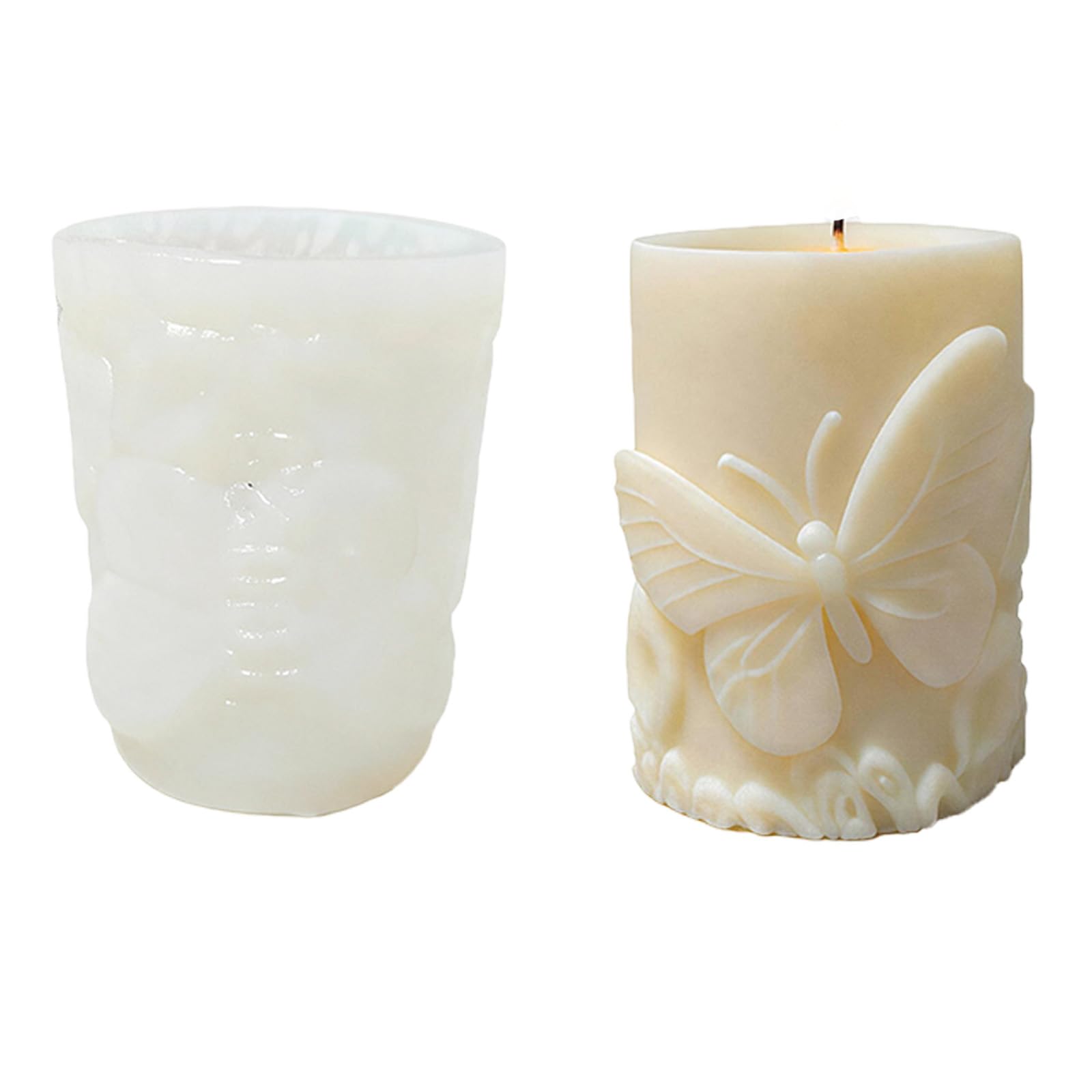 Xinsheinelry Jt0028 Silicones Valentines Butterflies Flower Mold Bouquets Soap For Making Soap And Other Craft Projects Butterflies Flower Silicones Mold