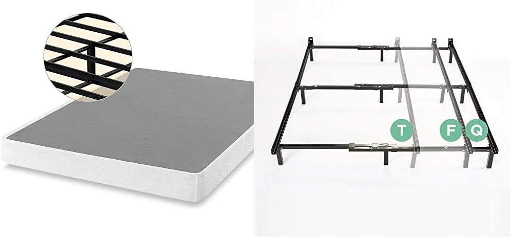 ZINUS 7 Inch Smart Metal Box Spring / Mattress Foundation / Strong Metal Frame / Easy Assembly, Twin : Home & Kitchen