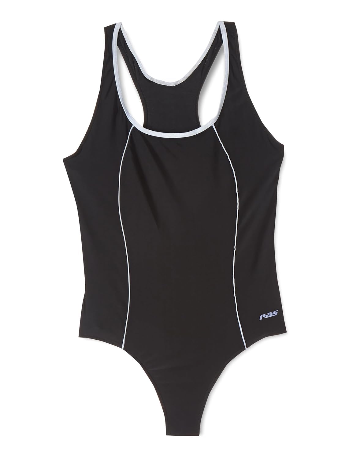 RAS T-46 Banador Basico Swimming Suit, Large, Black