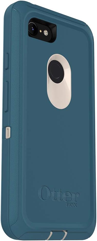 OTTERBOX Defender Series SCREENLESS Edition Case for Google Pixel 3 XL - Retail Packaging - Big SUR (Pale Beige/Corsair)