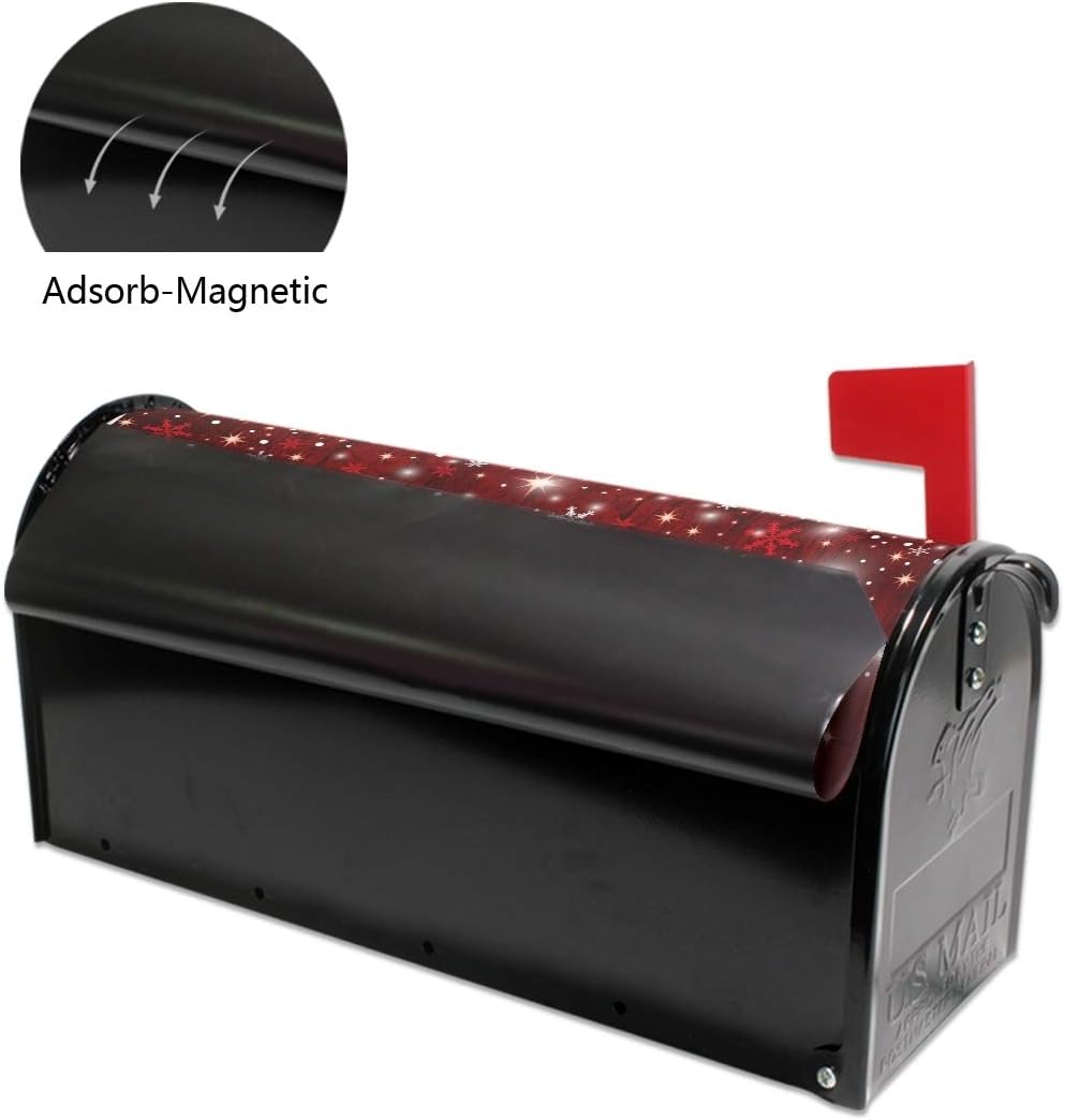 senya Home Garden Christmas Tree Magnetic Mailbox Cover Standard