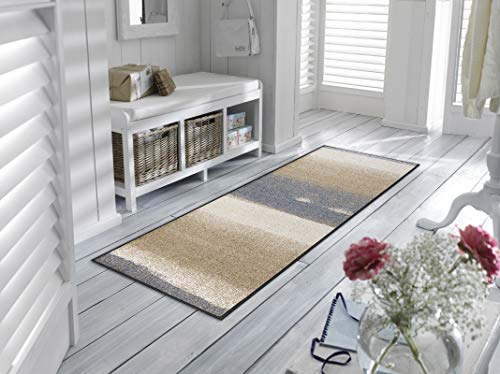 wash dry Door Mat 067825 Medley, Acrylic, beige, 60x180 cm - Image 3