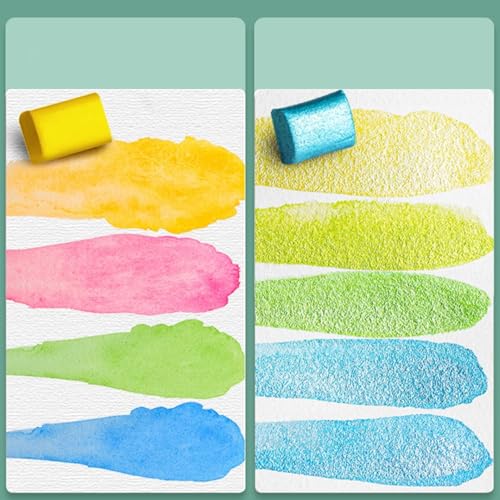 Ensemble d'aquarelle Teksome compact pour peindre sans encombrement en déplacement