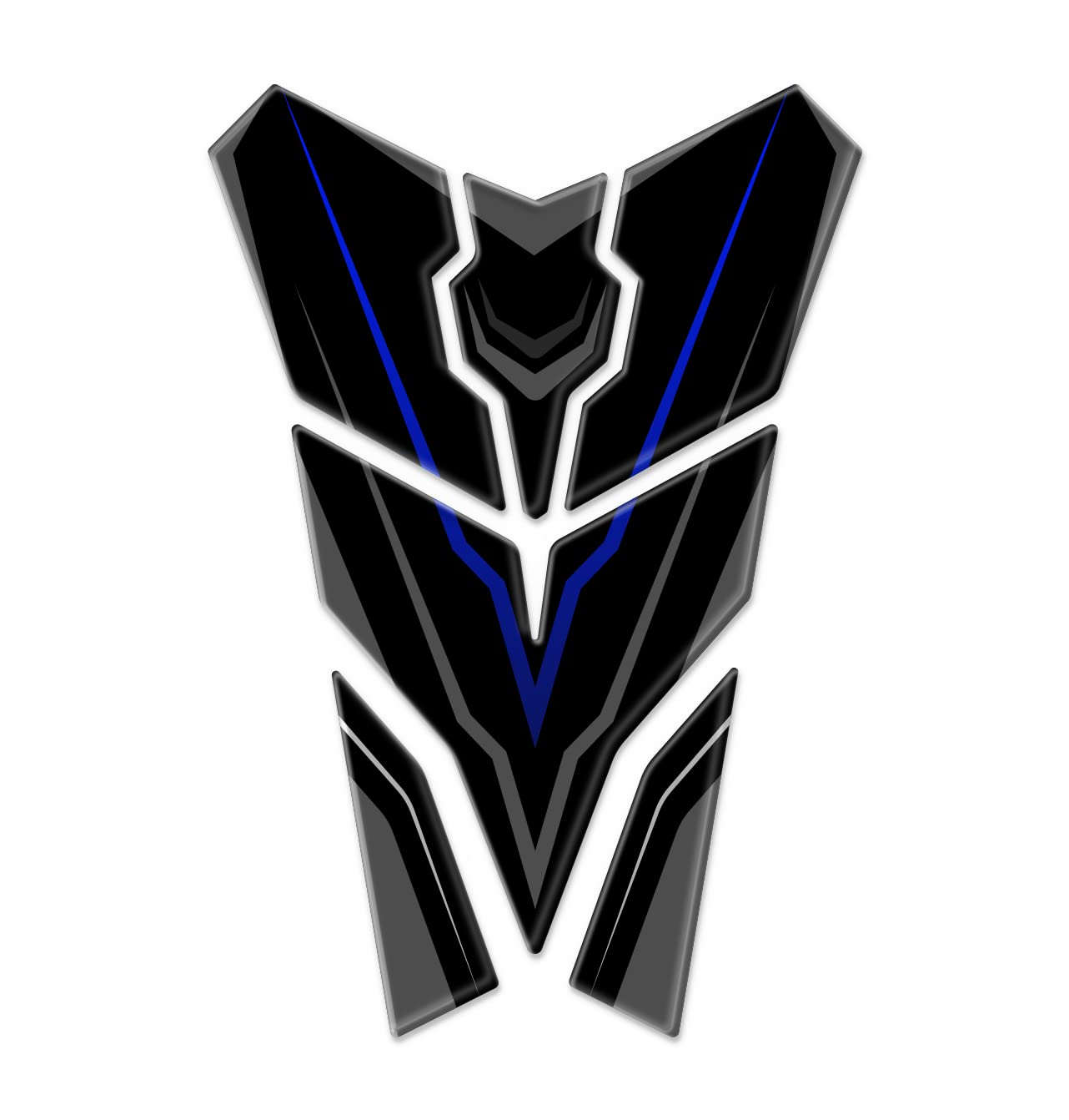 Protège-réservoir Adhésif Résine Effet 3D Compatible Avec Yamaha MT-10 V2