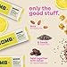 The Bomb Co. Bomb Bars Variety Pack, Healthy Snacks, Plant Based Bars With Superfood & Super Seeds, On the Go Snack & Breakfast Bar, Energy Support, Gluten Free, Non GMO, Dairy Free