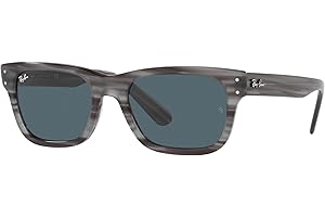 Men's Ray-Ban RB2283 Mr. Burbank Rectangular Sunglasses