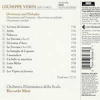 Riccardo Muti - Verdi: Overtures & Preludes - Amazon.com Music
