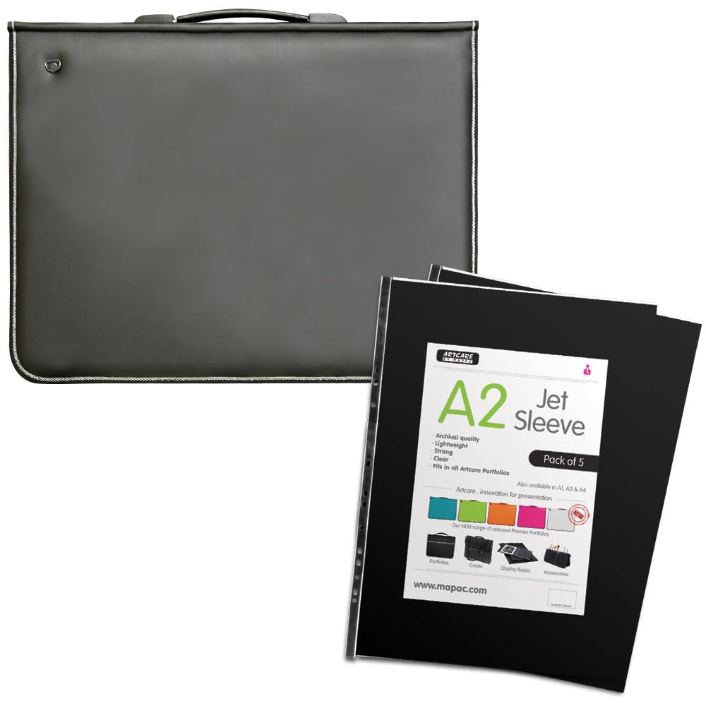 Premier Portfolio with Jet Sleeves (5 Pack) (10, A2) โ image 1