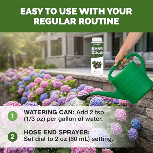 Suplemento líquido de hierro quelado para plantas 8 oz miniatura 4
