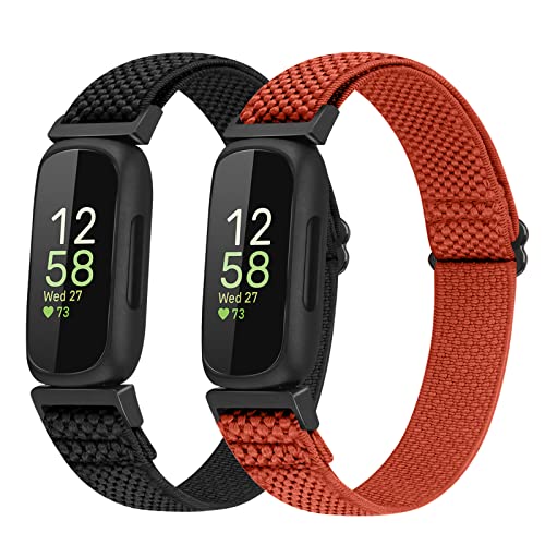 JMIO 2 �p�b�N ���߉\�Ȓe���i�C���� �X�|�[�c�o���h Fitbit Inspire 3/2/1/Inspire HR/Inspire Ace 2/Ace 3�Ή� �j�����p�����p���X�g�o���h �\�t�g�ȃ\�����[�v�t��