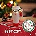3tyto 12Pcs Stanley Cup Accessories Set Including Light Up Christmas Garland, Straw Toppers, Silicone Boot, Water Bottle Charm for Stanley Tumbler 40oz&30oz