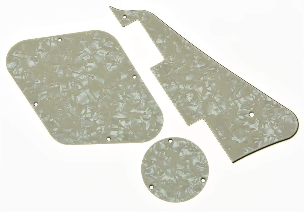 Dopro LP Rear Control Plate Switch Plate Cavity Cover For USA Gibson Les Paul Red Black Turtle