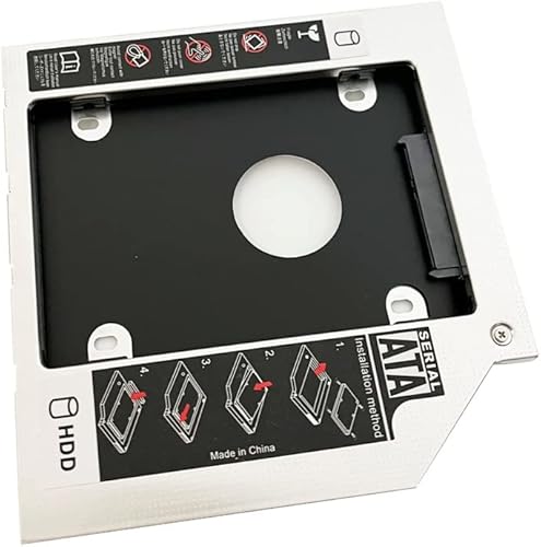 DY-tech 2º disco duro HDD SSD Caddy Frame Tray para HP 15F-F Series 15-f033wm 15-f024wm su-208 DVD