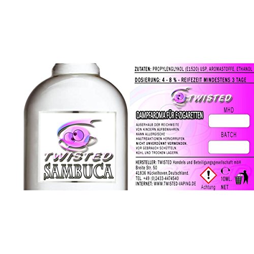 Preisvergleich Produktbild Twisted Aroma Sambuca 10ml
