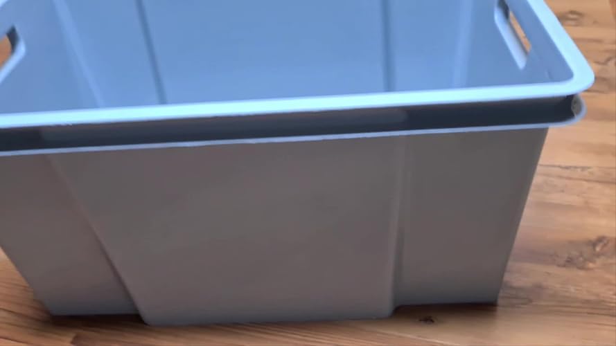 Keter Crownest Bac De Rangement 30l Gris Granit